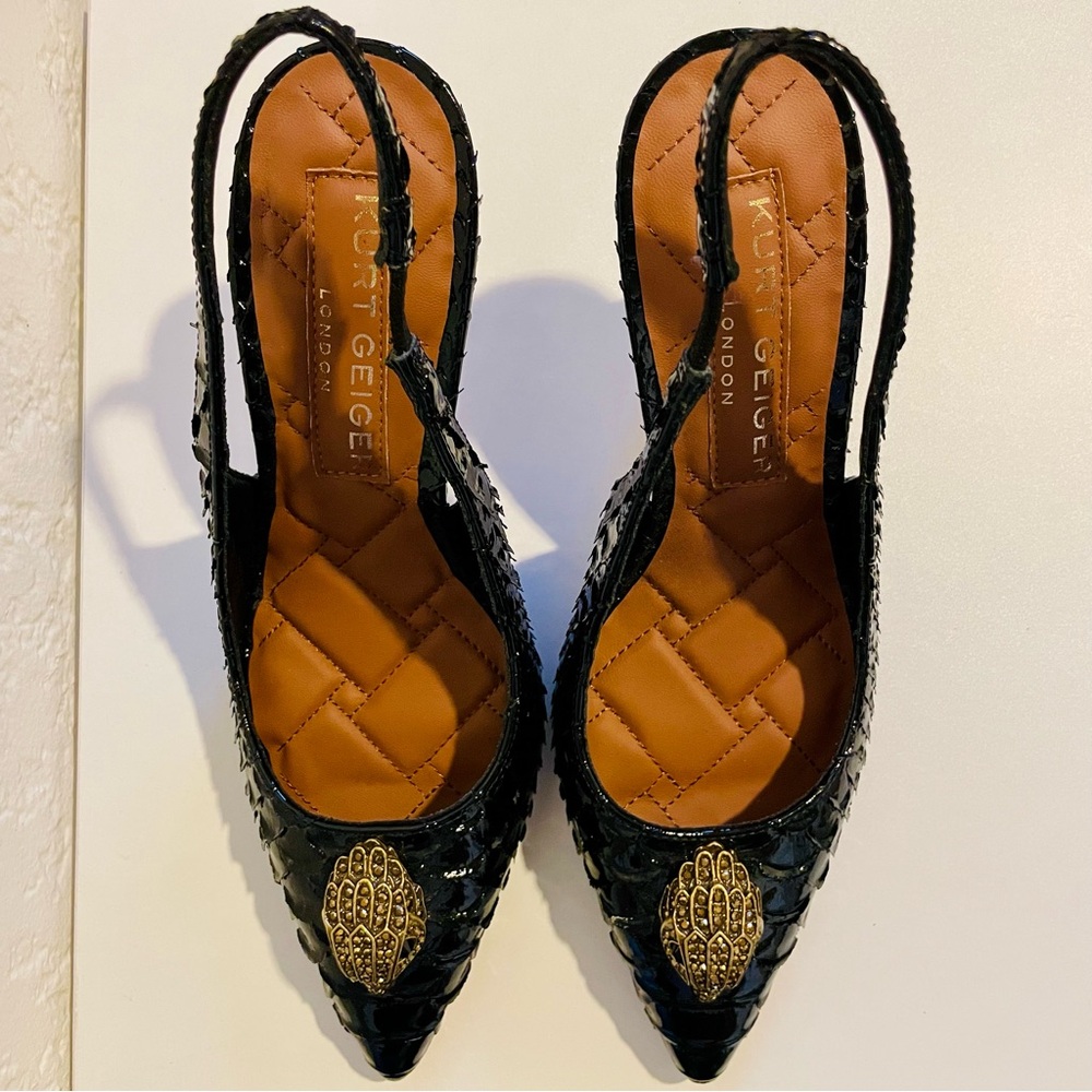 Kurt Geiger Belgravia High Sling Back Heel - Picture 8 of 13